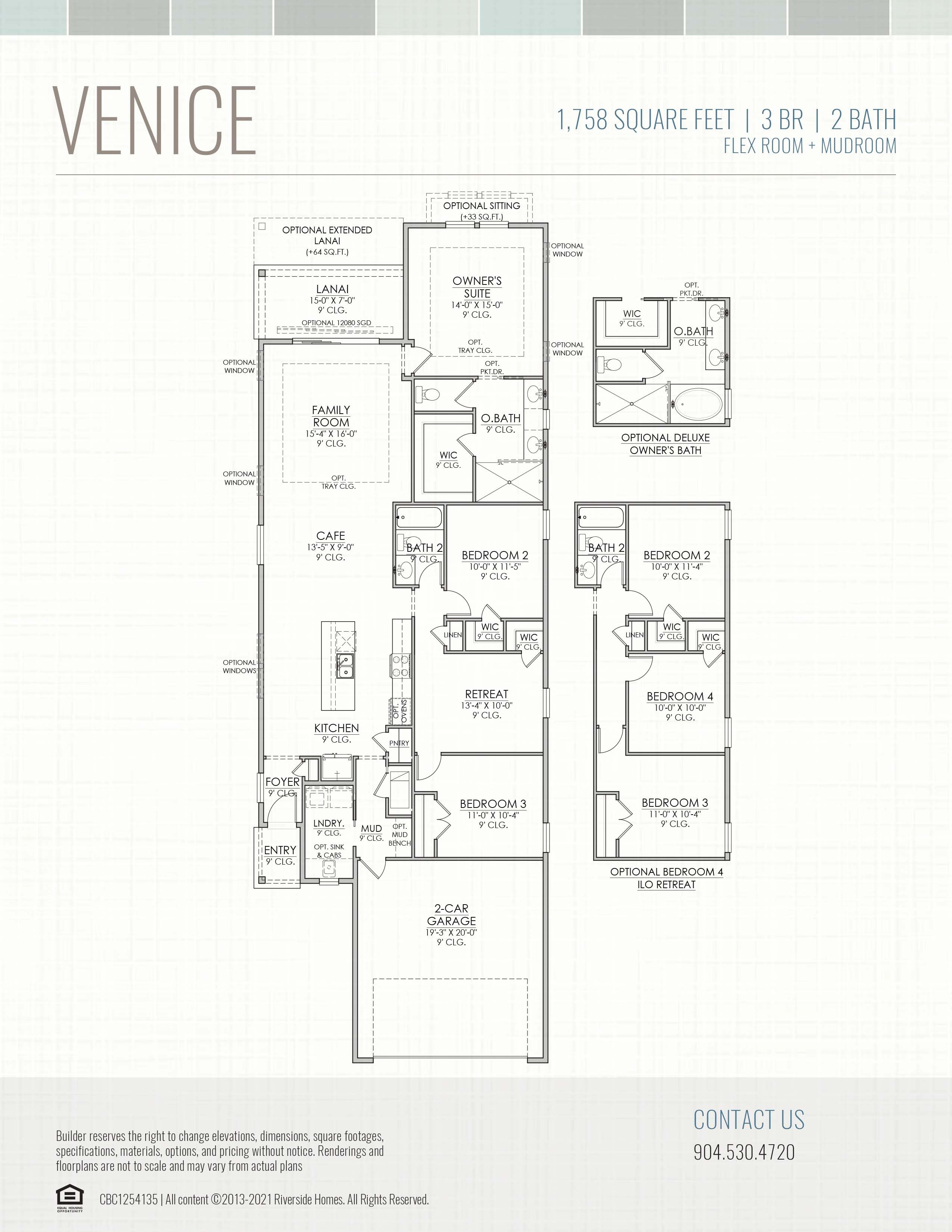 Venice Floor Plan Riverside Settler's Landing